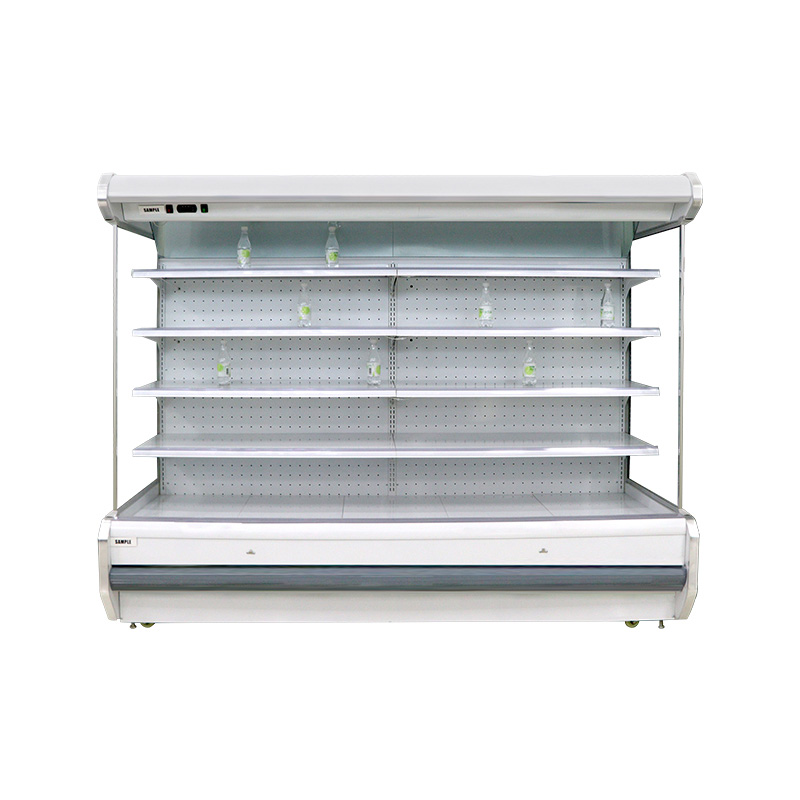 New Design Professional Refrigerated Air Curtain Showcase