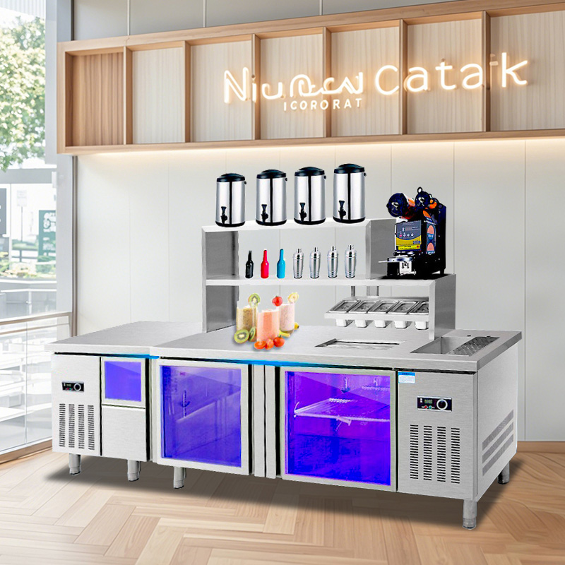 One-Stop Solution All Set Bubble Tea Counter Machine