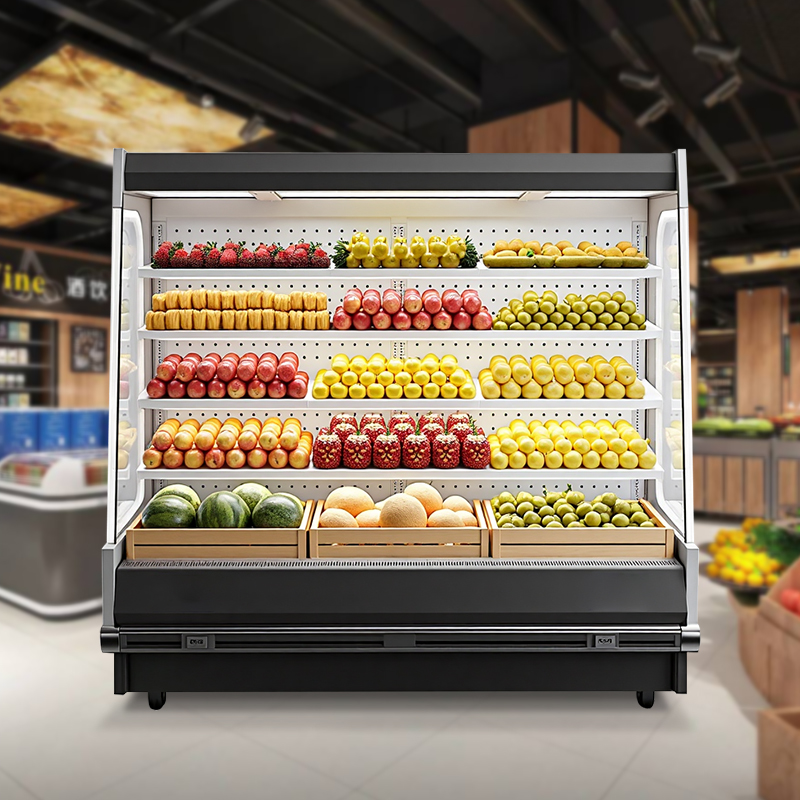 Fresh and delivered directly! Supermarket fruit refrigerator, locking in delicious fruits all year round
