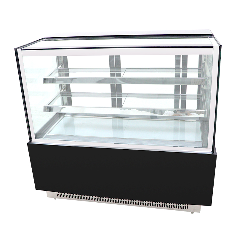 Right-angle glass cake display cabinet, commercial Right-angle glass cake display cabinet, commercial refrigerated dessert preservation display cabinetrefrigerated dessert preservation display cabinet